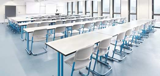 Arztsekretärin-Ausbildung: Unterrichtsraum