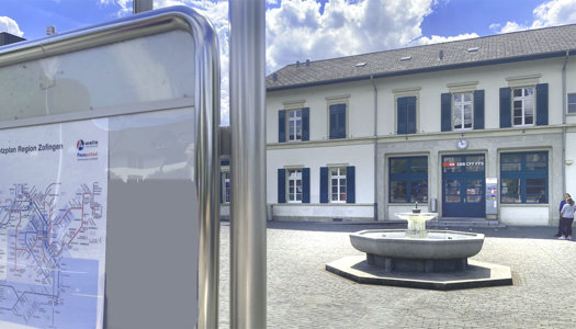 Schulen Zofingen: mit mit dem öffentlichen Verkehr optimal zu erreichen