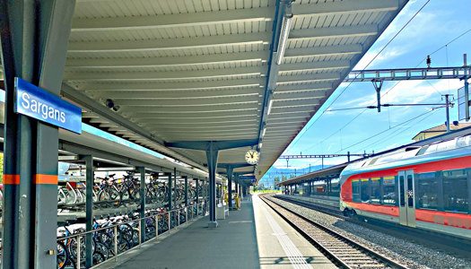 Anreise an Schulen Sargans mit öffentlichem Verkehr