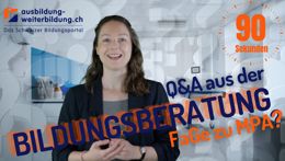 Vorschaubild des Videos «Umschulung von FaGe zu MPA?»