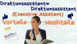 Preview of the video «Executive Assistant (Executive Assistant): 5 advantages, 4 disadvantages»