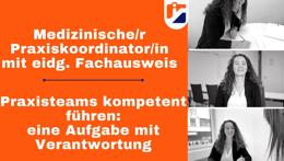 Vorschaubild des Videos «Alles über die MPK-Ausbildung als Medizinische Praxiskoordinatorin Leitende Richtung»