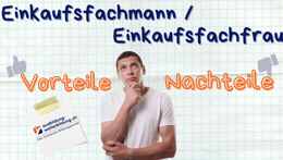 Vorschaubild des Videos «Einkaufsfachmann / Einkaufsfachfrau: 5 Vorteile, 4 Nachteile»