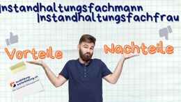 Vorschaubild des Videos «Instandhaltungsfachmann / Instandhaltungsfachfrau: 5 Vorteile, 4 Nachteile»