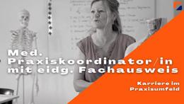Vorschaubild des Videos «Alles was du wissen musst über die Ausbildung Med. Praxiskoordinator/in mit eidg. Fachausweis»