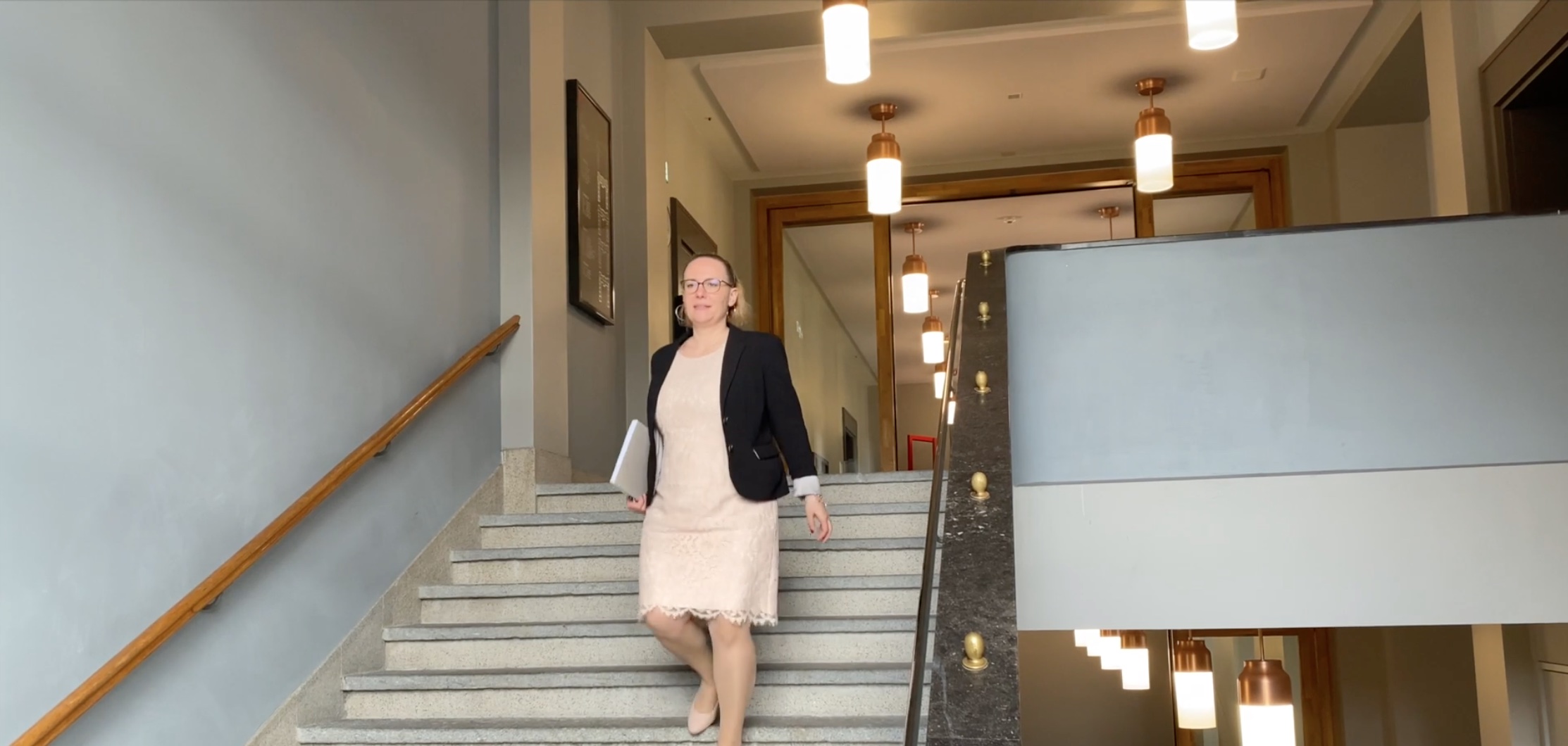 Treppenhaus im HKV-Aarau