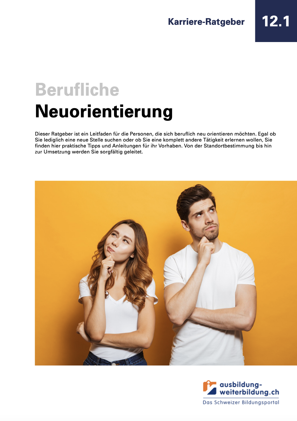 Ratgeber berufliche Neuorientierung