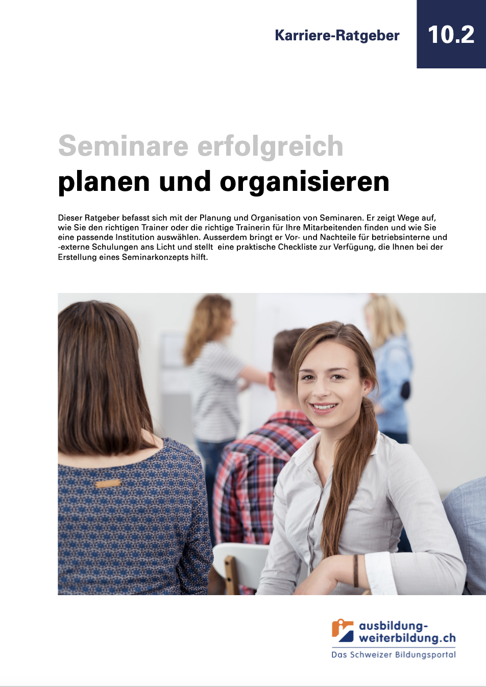 Ratgeber für Firmen, Seminar erfolgreich planen und organisieren