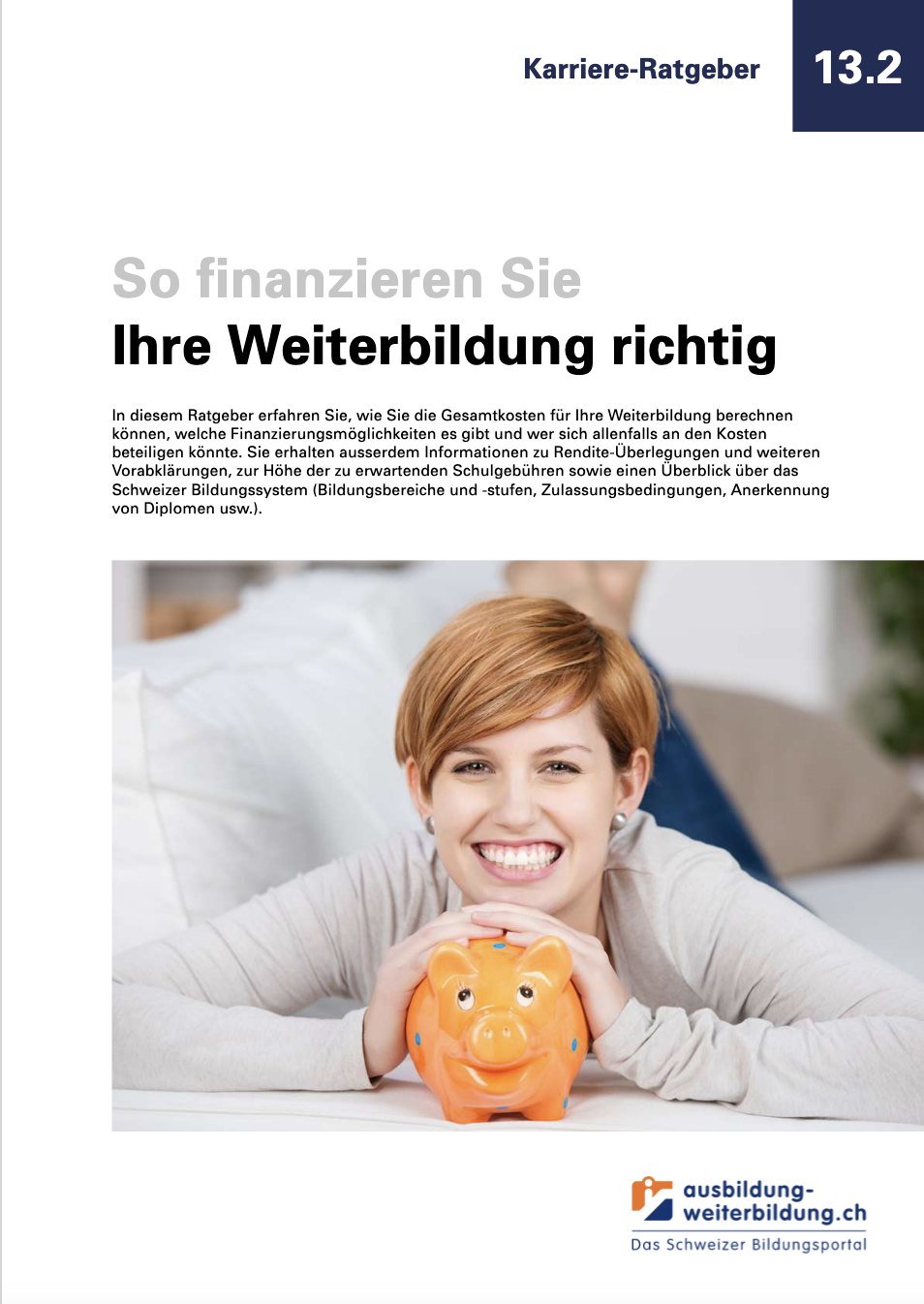 Ratgeber Weiterbildung finanzieren