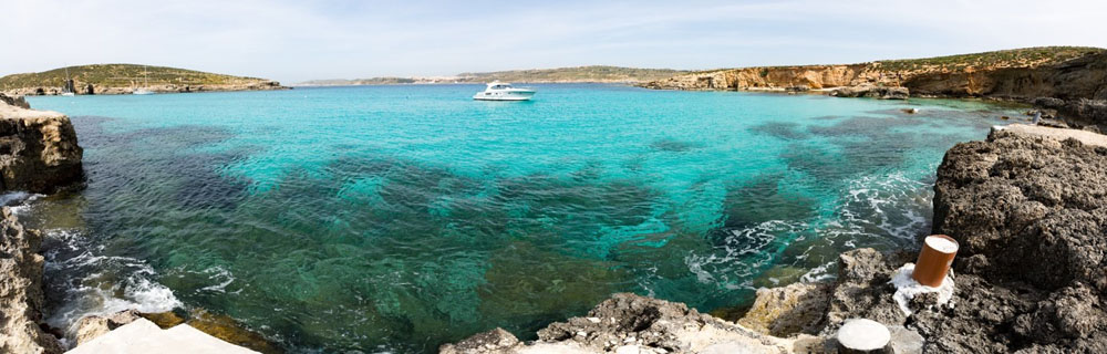 Blaue Lagune in Malta