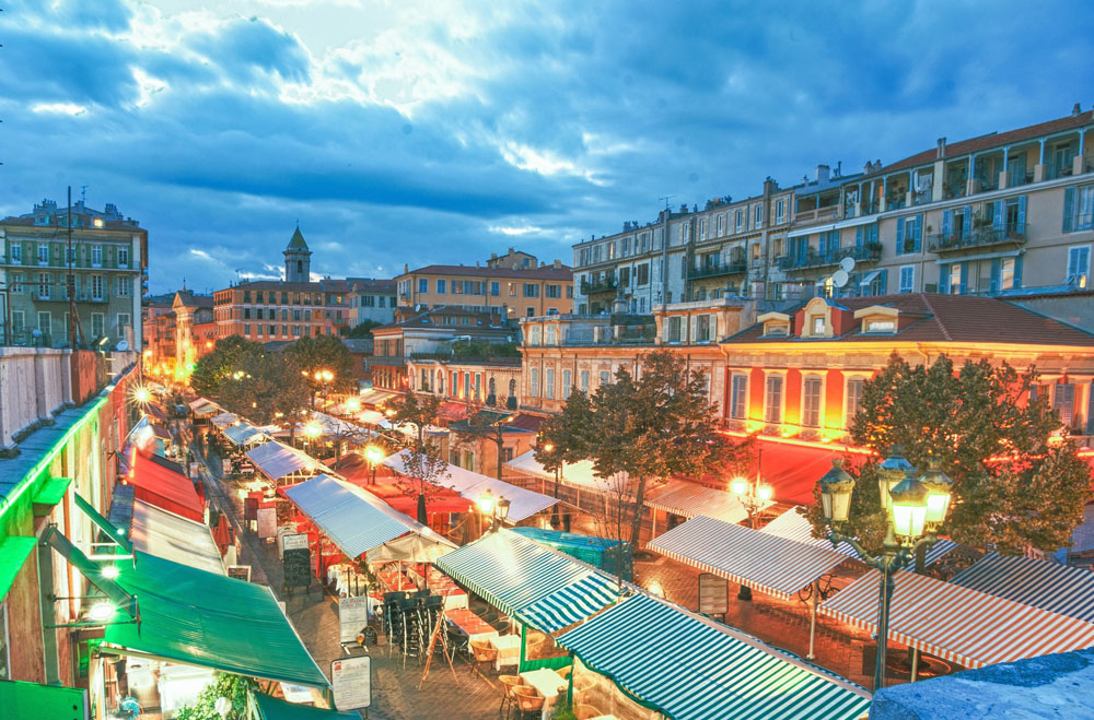 Neues BildCours Saleya by Night