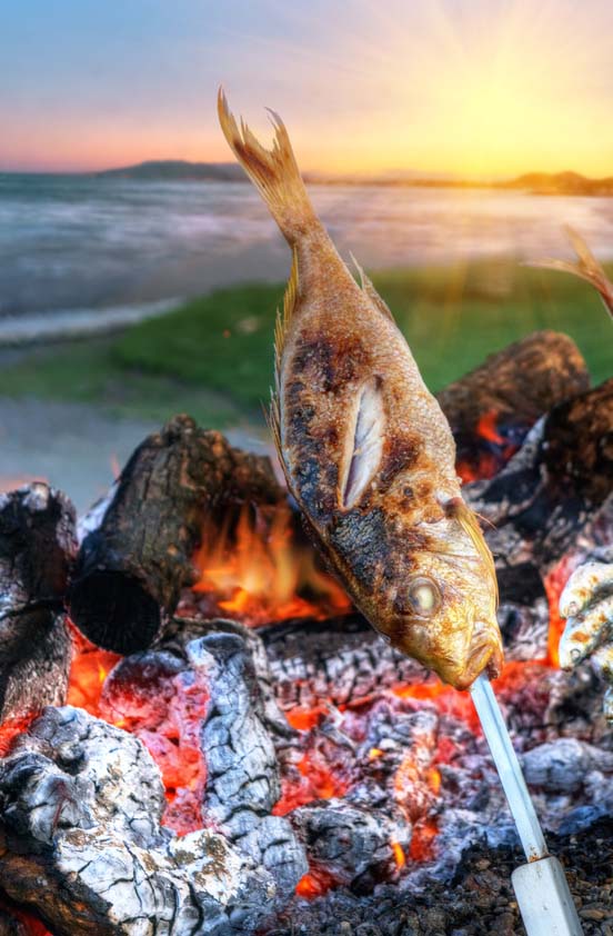 Gebratener Fisch - eine Spezialität aus Málaga