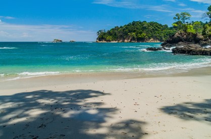 Traumhafter Strand im Nationalpark Manuel Antonio, Costa Rica