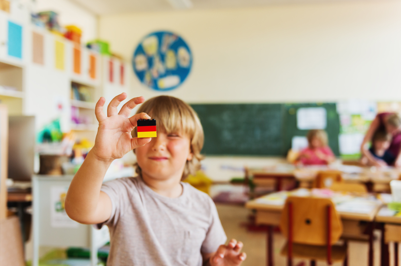 Staatlich anerkannter, mehrsprachiger Privater Kindergarten bietet Ihrem Kind eine gute Entwicklung.