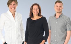 Das BIKU-Team: Nicole Werder-Rupp, Simone Amsler, Michel Rösli (v.l.n.r.)